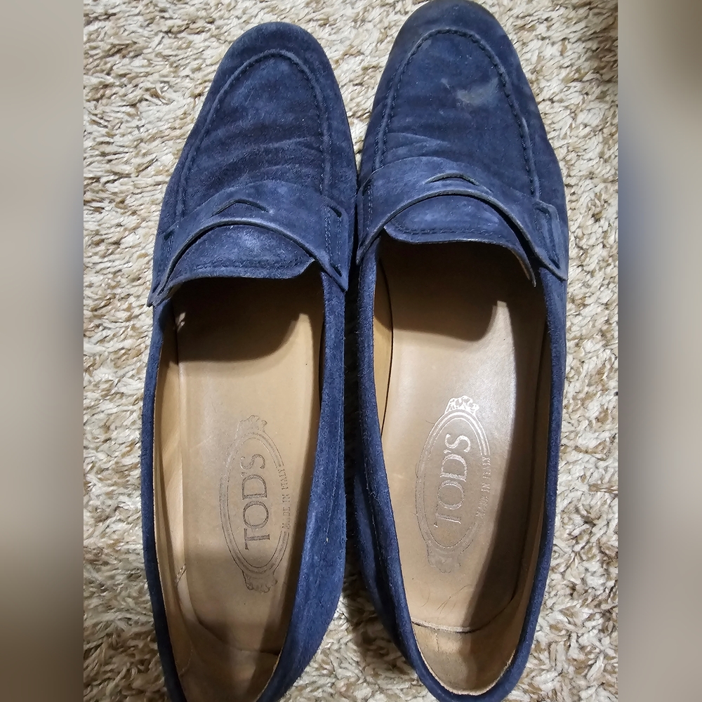 Tod's leather loafers